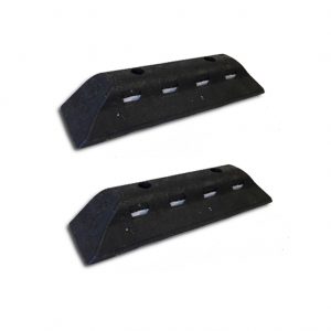 Heavy Duty Car Parking Bay Stoppers (2 Pack)