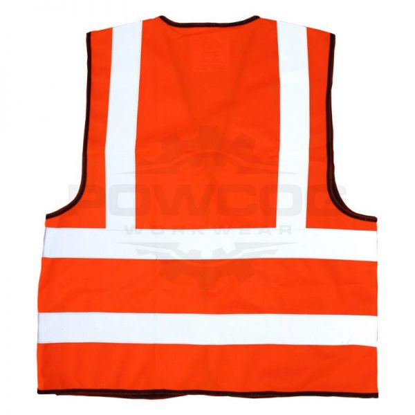 Professional Quality Orange High Visibility Jacket